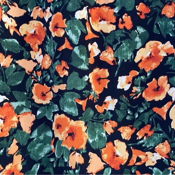 NWT Anthropologie Mare Mare Faux Leather Floral Maxi Dress XS - Picture 6 of 12